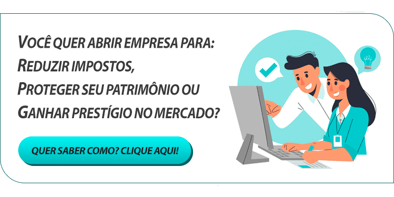 Abertura de empresa vetor contadores computador